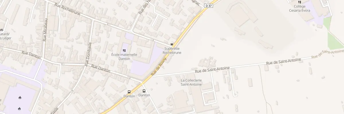Plan du 148 Rue de Rosny à Montreuil