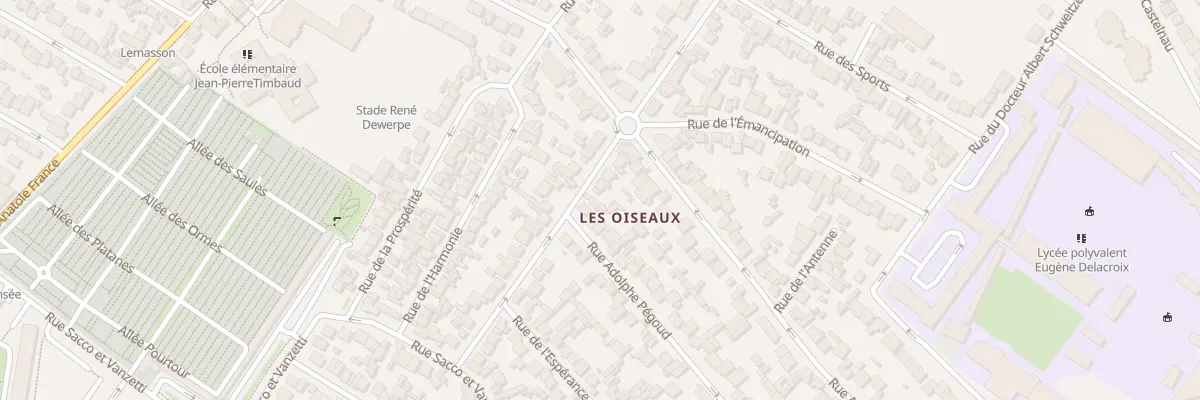 Plan du 28 Rue Grosperrin à Drancy
