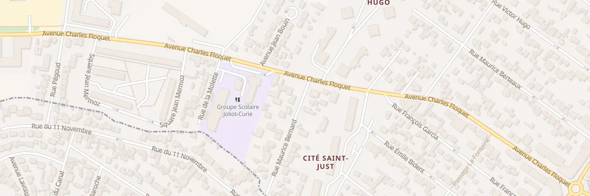 Plan du 33 Rue Maurice Bernard au Blanc-Mesnil