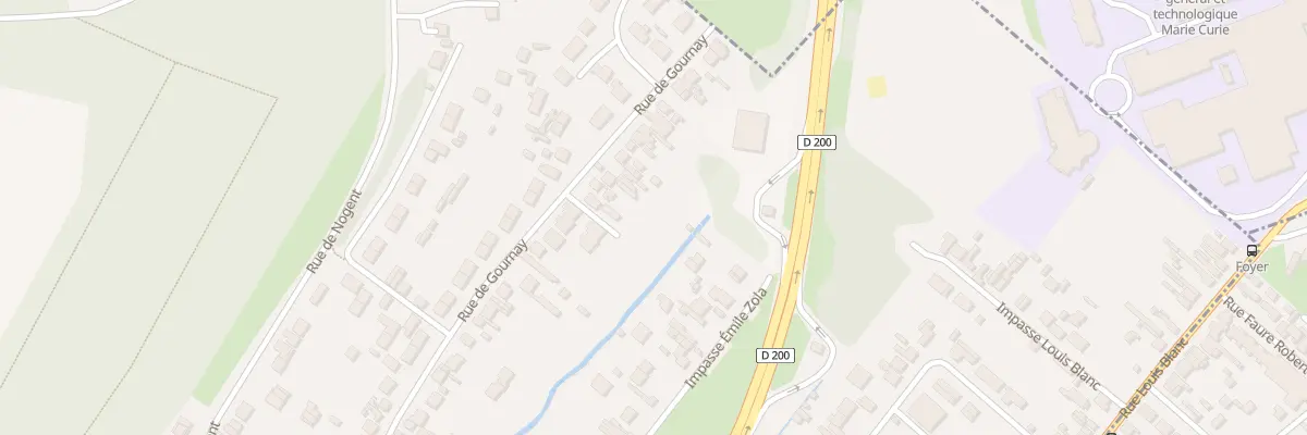 Plan du 40 Rue de Gournay à Montataire