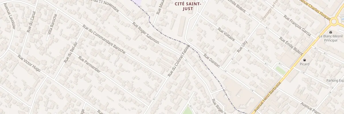 Plan du 53 Rue Roger Salomon à Drancy