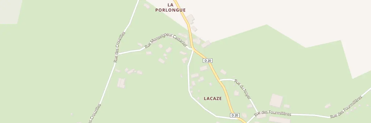 Plan du 2 Rue du Ribieyrou à Lacapelle-del-Fraisse