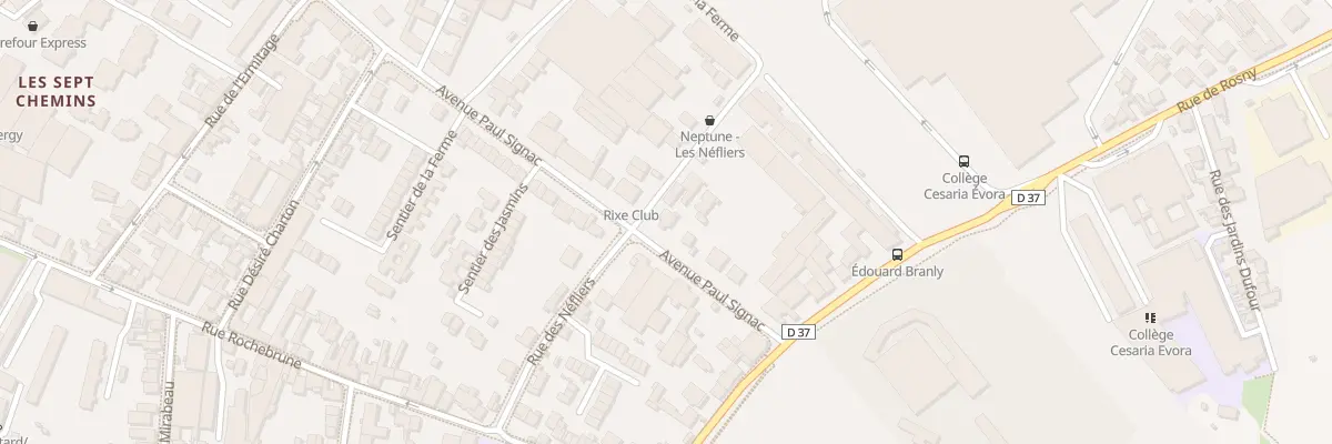 Plan du 33 Av Paul Signac à Montreuil