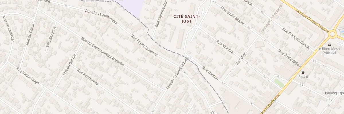 Plan du 54 Rue Roger Salomon à Drancy