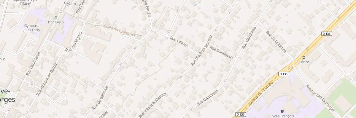 Plan du 47 Rue Villebois Mareuil à Villeneuve-Saint-Georges