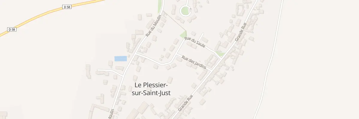 Plan du 79 Rue des Jardins au Plessier-sur-Saint-Just