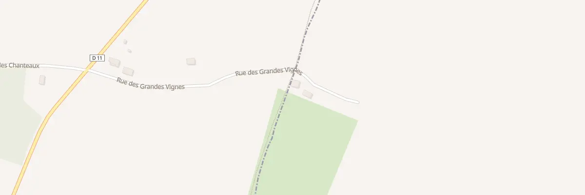 Plan du 2 Rue des Grandes Vignes à Vignoux-sous-les-Aix