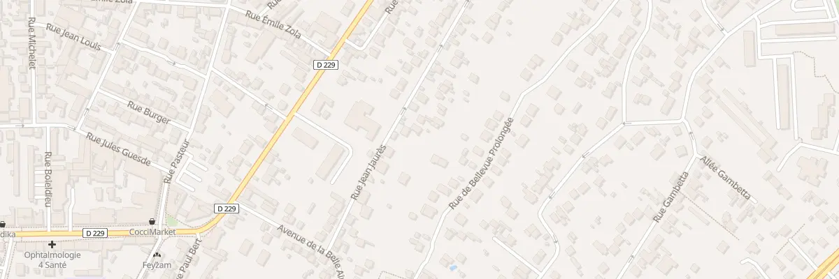 Plan du 24 Rue Jean Jaurés à Villeneuve-Saint-Georges