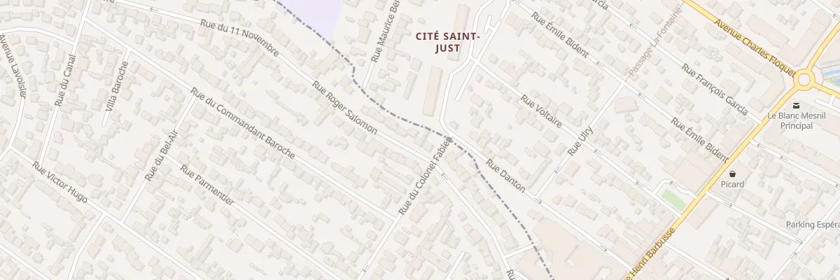 Plan du 52 Rue Roger Salomon à Drancy