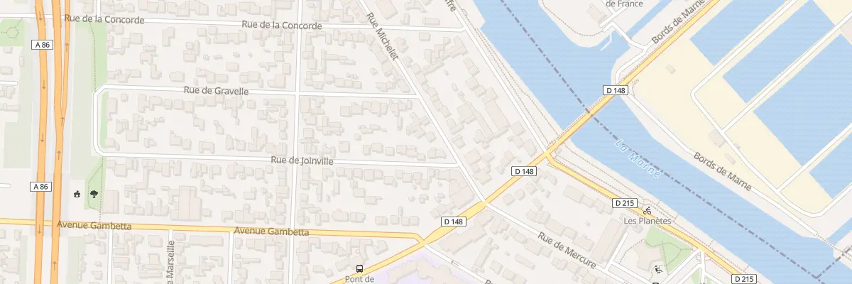 Plan du 58 Rue Michelet à Maisons-Alfort