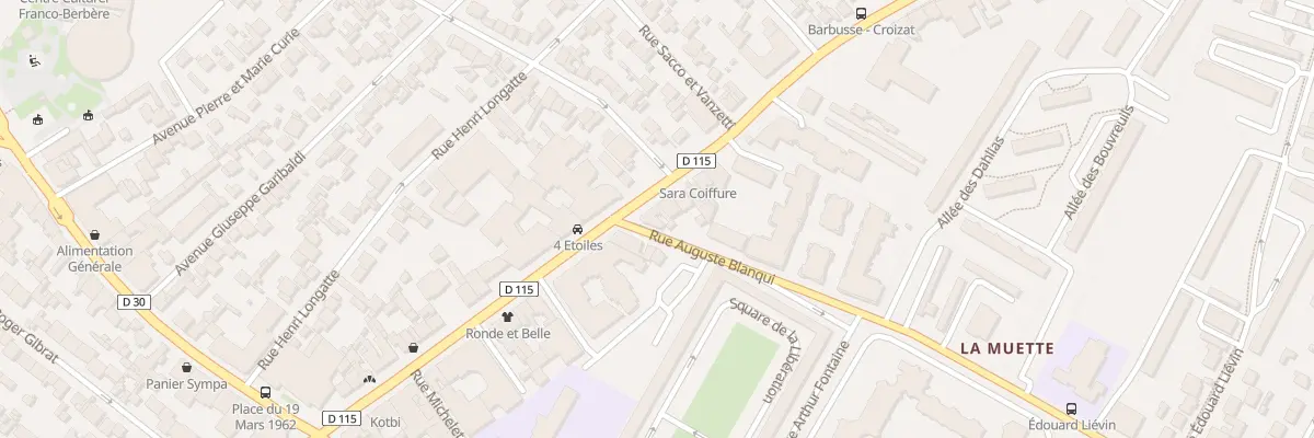 Plan du 164 Av Henri Barbusse à Drancy