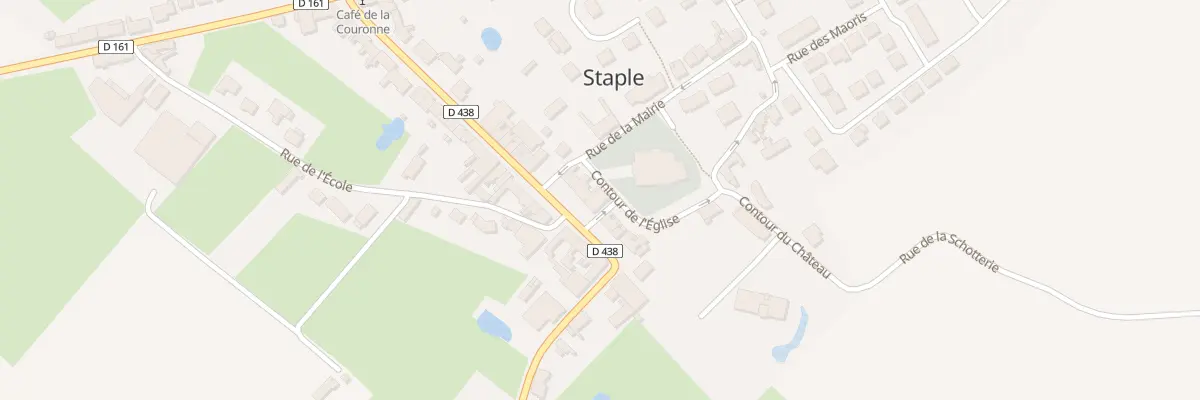 Plan du 10 Vc La Place à Staple