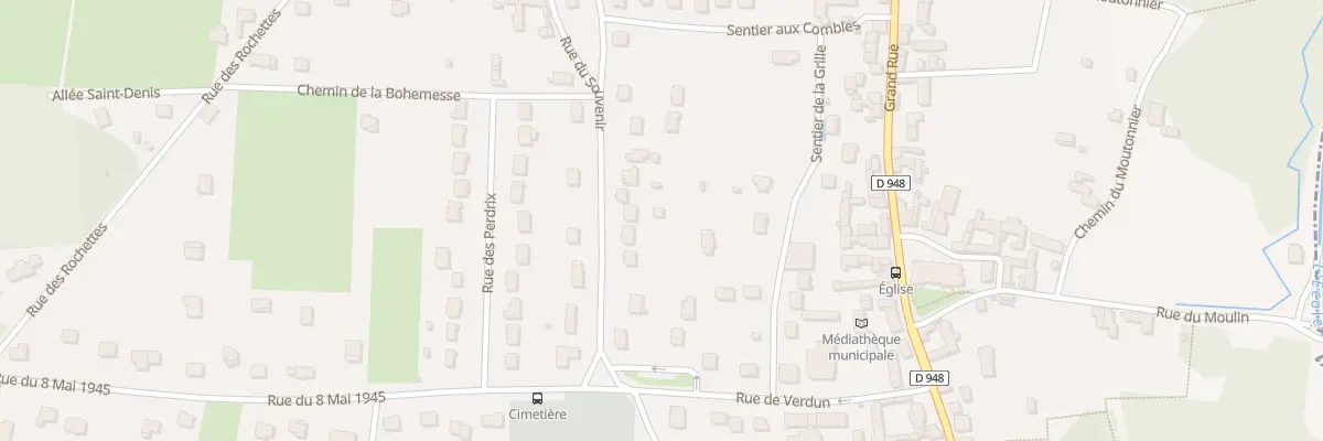 Plan du 10T Rue du Souvenir à Moigny-sur-École