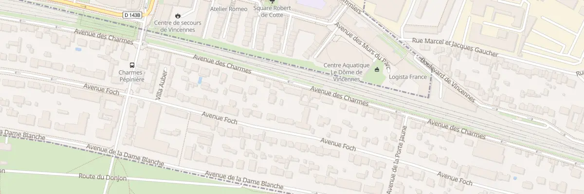 Plan du 53 Av des Charmes à Fontenay-sous-Bois