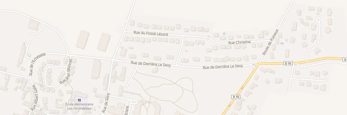 Plan du 17 Rue de Derrière le Sévy à Fontenay-en-Parisis