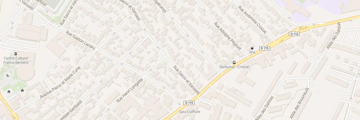 Plan du 139 Rue Sacco Vanzetti à Drancy