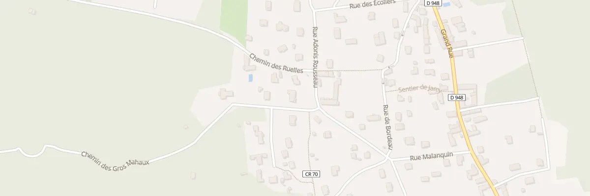Plan du 33 Rue Adonis Rousseau à Moigny-sur-École