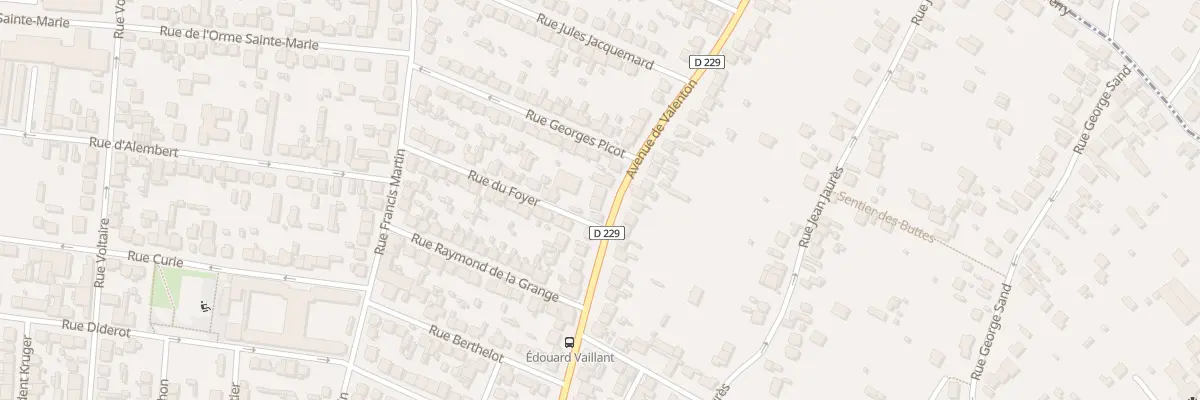 Plan du 69 Av de Valenton à Villeneuve-Saint-Georges