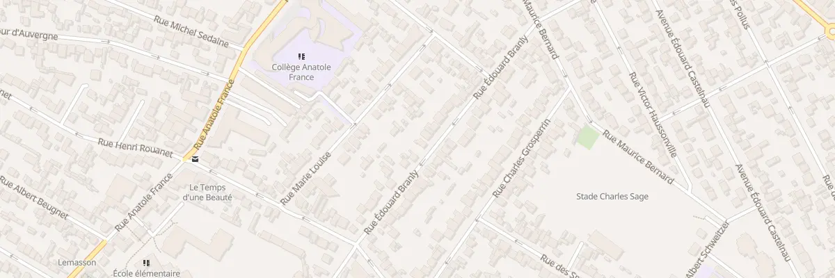 Plan du 27 Rue Branly à Drancy