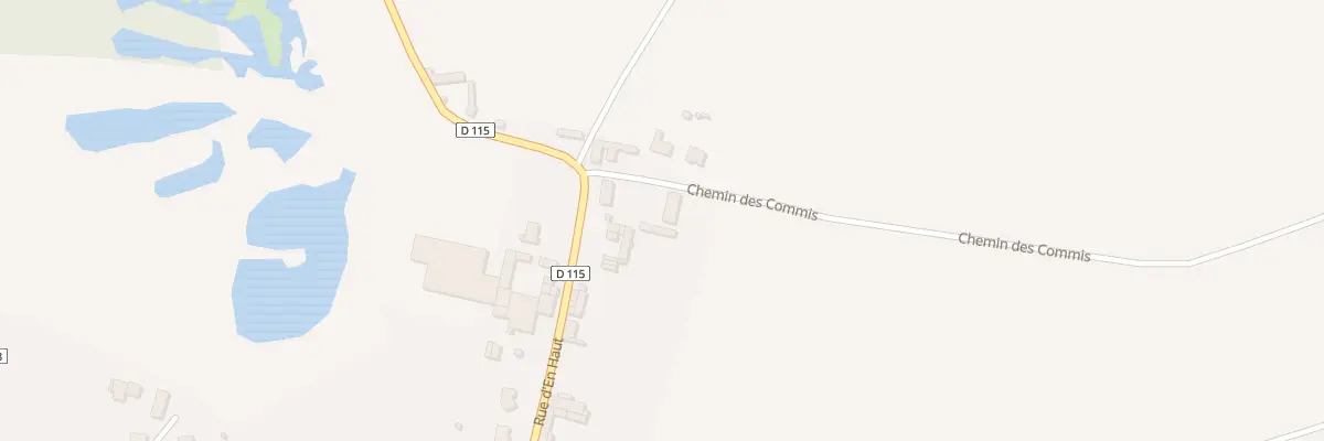 Plan du 4 Che des Commis à Béhencourt