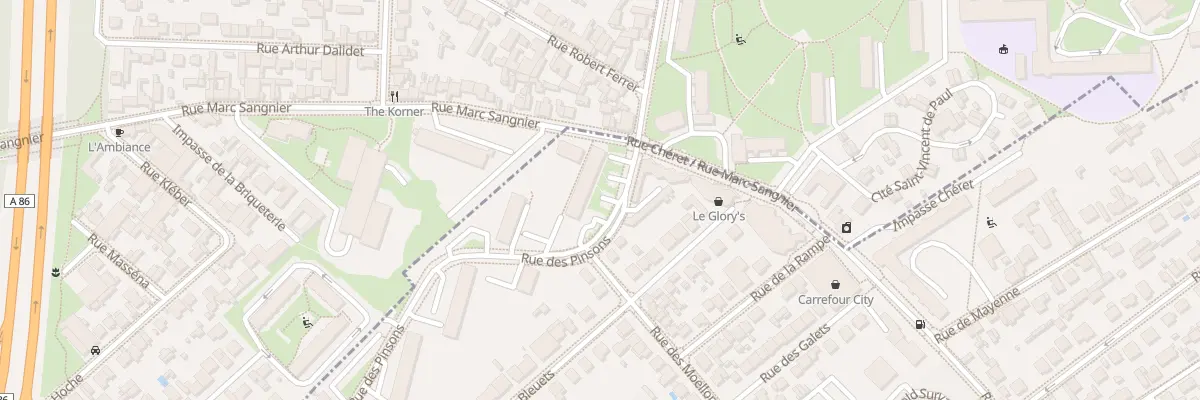 Plan du 41 Rue des Pinsons à Créteil
