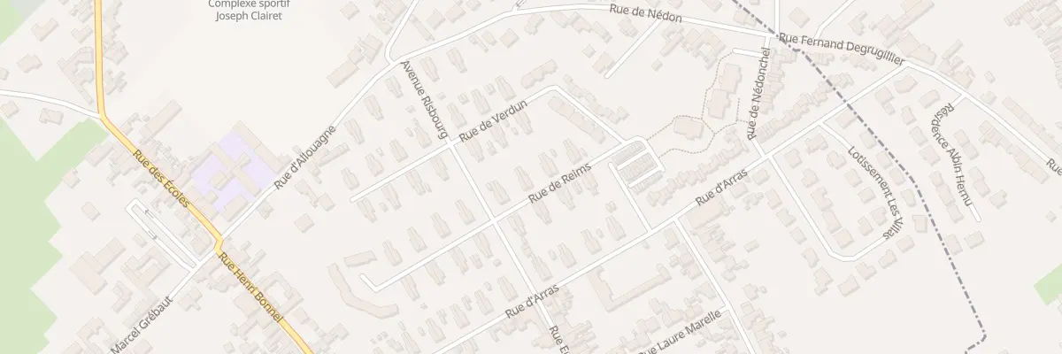 Plan du 24 Rue de Reims à Cauchy-à-la-Tour
