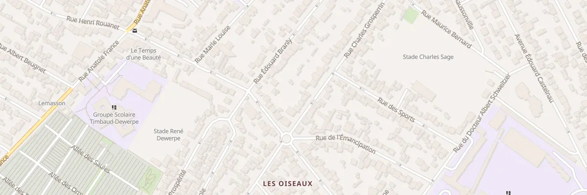 Plan du 57 Rue Grosperrin à Drancy