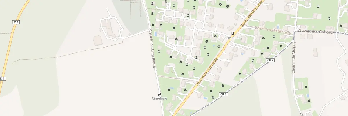 Plan du 57 Rue de la Porte au Roy à Milly-la-Forêt