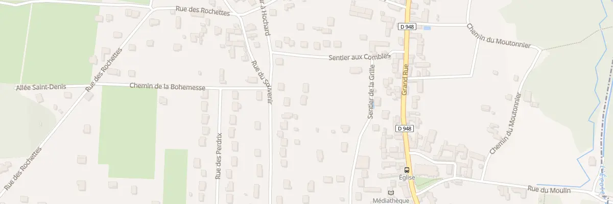 Plan du 14T Rue du Souvenir à Moigny-sur-École
