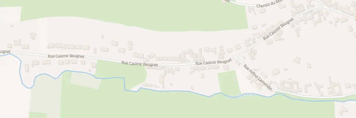 Plan du 65 Rue Casimir Beugnet à Camblain-Châtelain