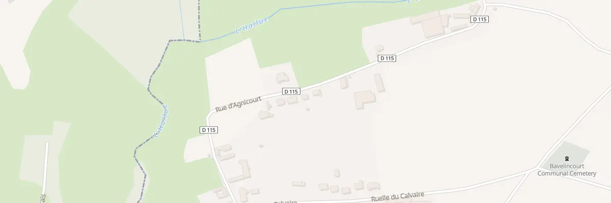 Plan du 27 Gr Grande Rue à Bavelincourt