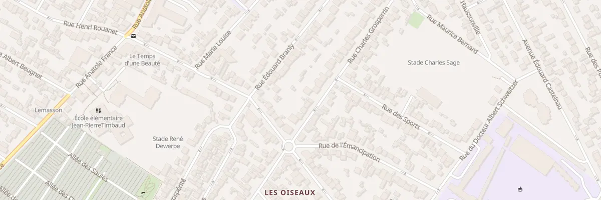 Plan du 59 Rue Grosperrin à Drancy