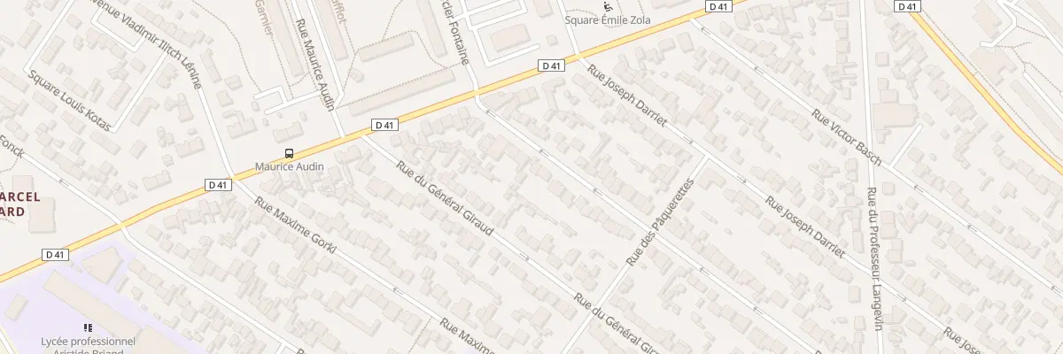 Plan du 129 Rue Emile Kahn au Blanc-Mesnil