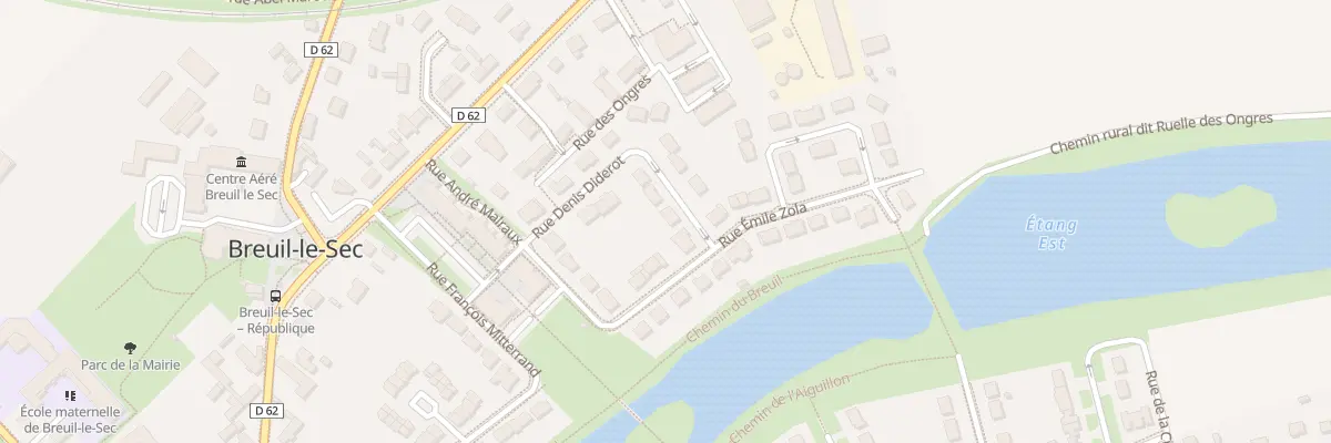 Plan du 10 Rue Denis Diderot à Breuil-le-Sec