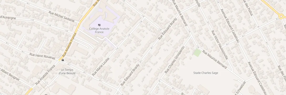 Plan du 31B Rue Branly à Drancy