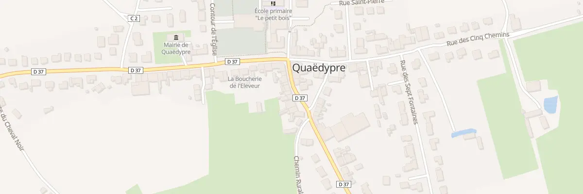 Plan du 11 Rte de Wylder à Quaëdypre