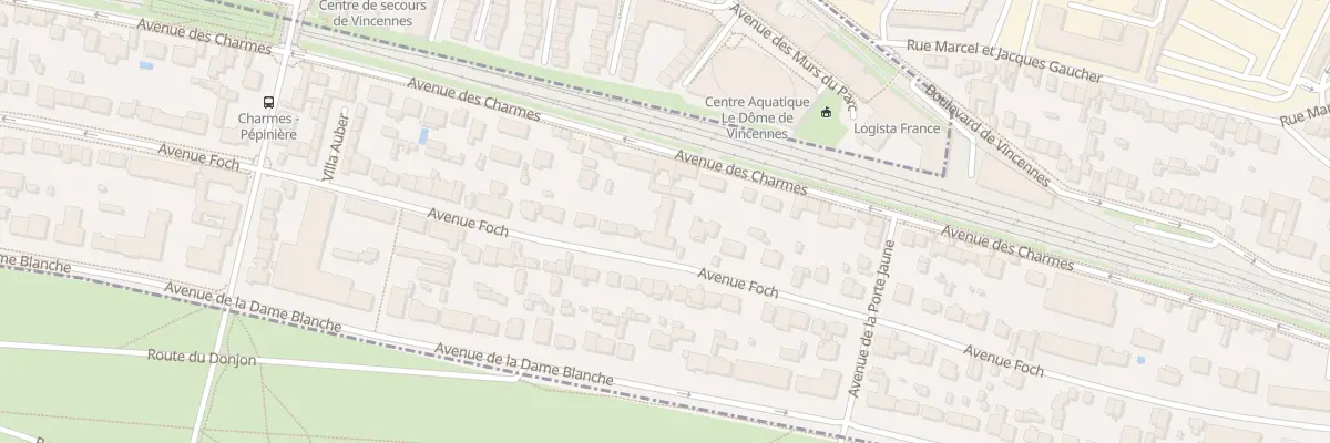 Plan du 56 Av Foch à Fontenay-sous-Bois