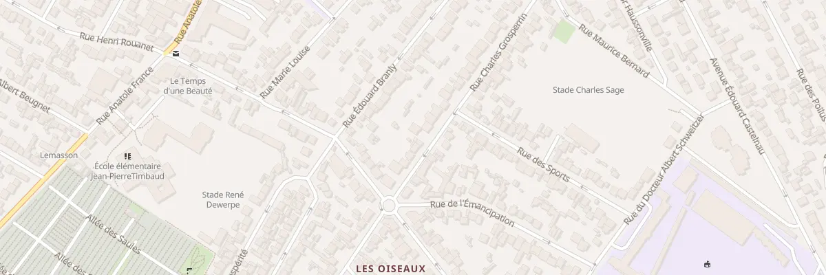 Plan du 61 Rue Grosperrin à Drancy