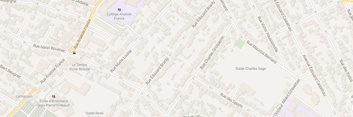 Plan du 26 Rue Branly à Drancy