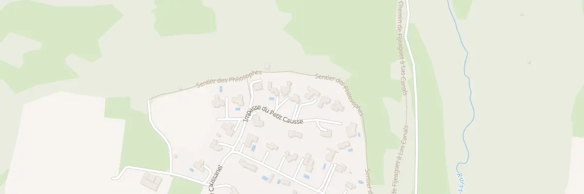 Plan du 6 Canteperdrix à Valady