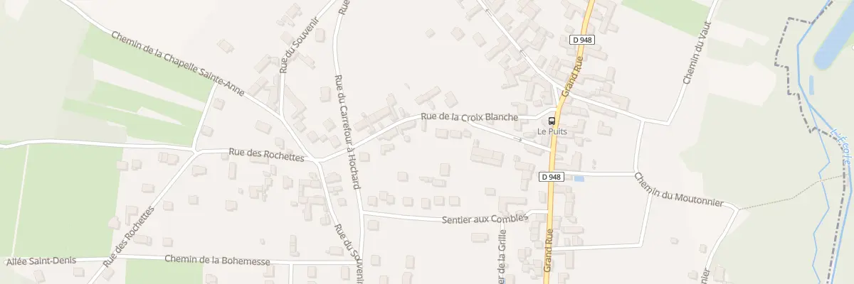 Plan du 10 Rue de la Crx-Blanche à Moigny-sur-École