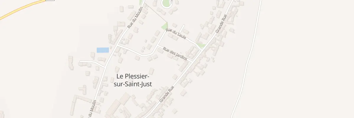 Plan du 45 Rue des Jardins au Plessier-sur-Saint-Just
