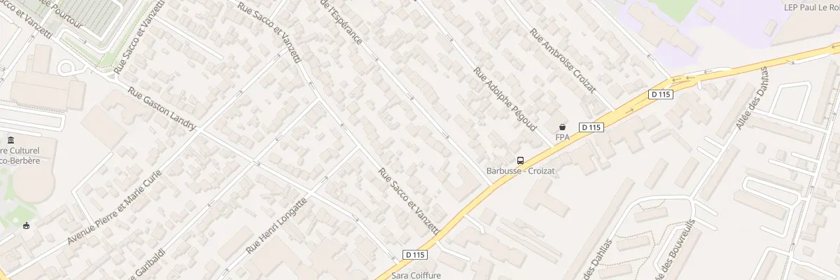 Plan du 46 Rue De L’Esperance à Drancy