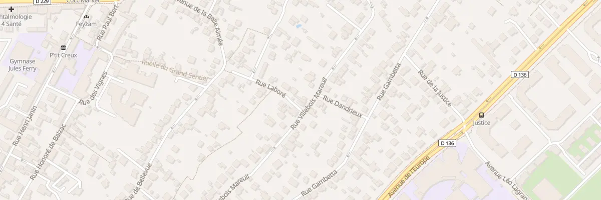Plan du 57 Rue Villebois Mareuil à Villeneuve-Saint-Georges