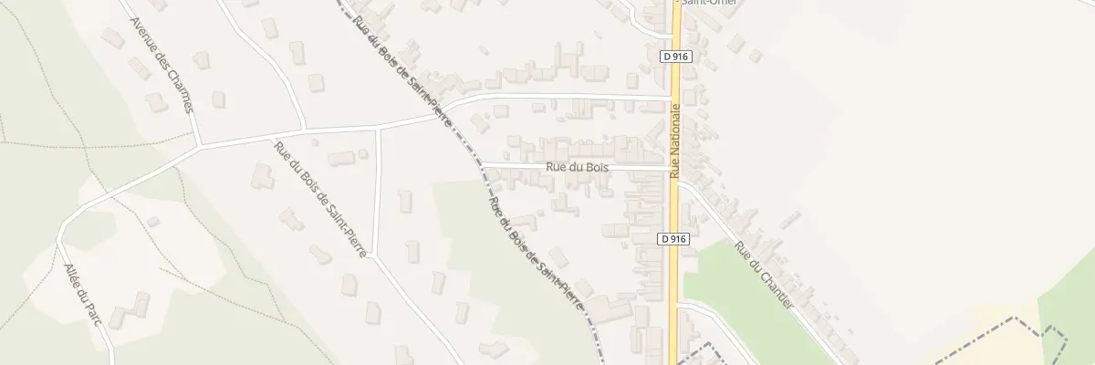 Plan du 9B Rue du Bois à Burbure