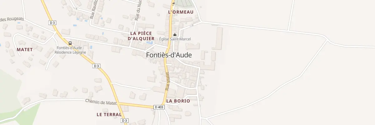 Plan du 37 L’Enclos du Château à Fontiès-d’Aude