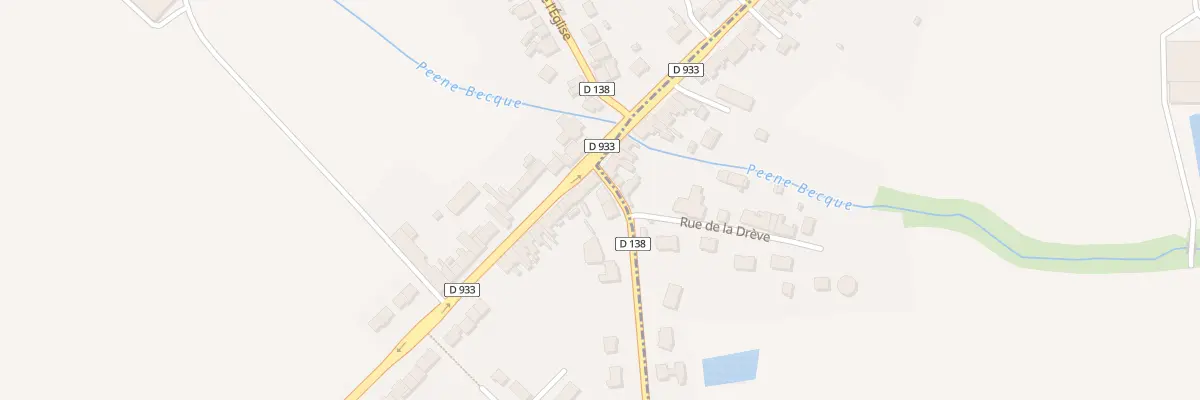 Plan du 20 Rte de St Omer à Bavinchove