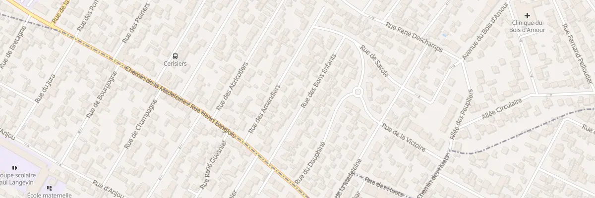Plan du 15 Rue Des Bons Enfants à Drancy
