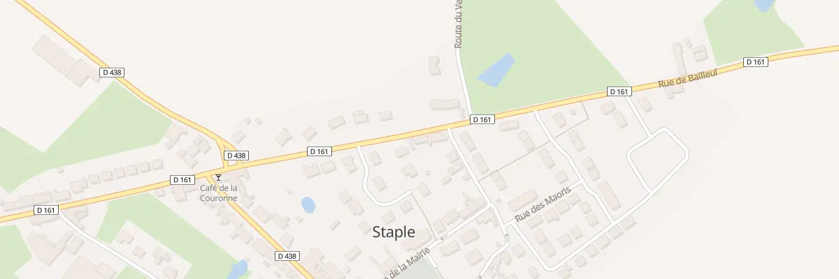 Plan du 1371 Rue de Bailleul à Staple
