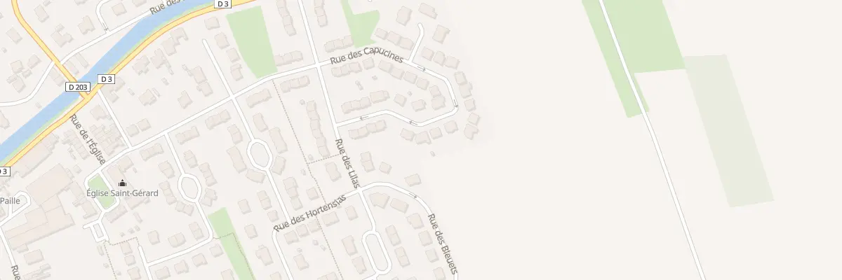 Plan du 24 Rue des Capucines à Hoymille